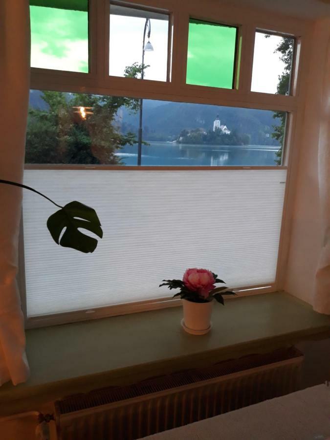 Pletna Lake View Apartment Bled Bagian luar foto